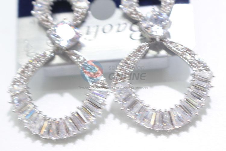 Factory direct zircon earring