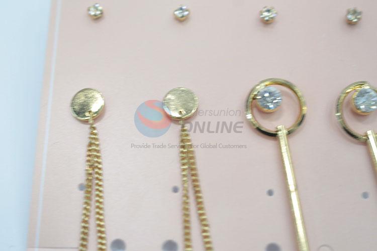 Durable earring jewelry for female