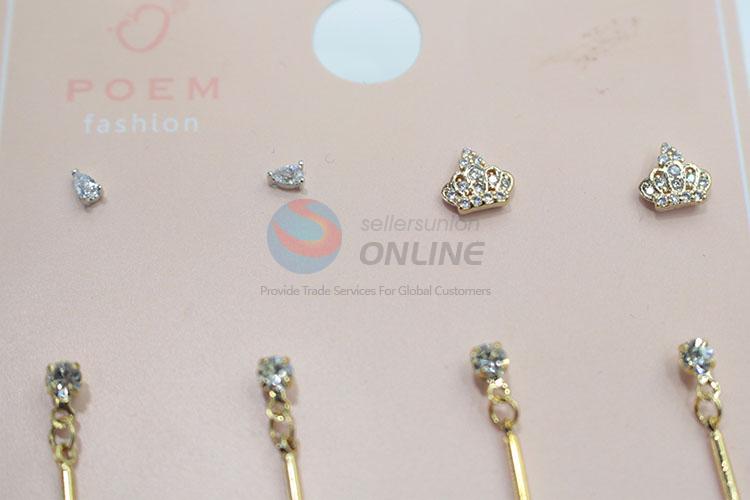 Factory price earring jewelry for female