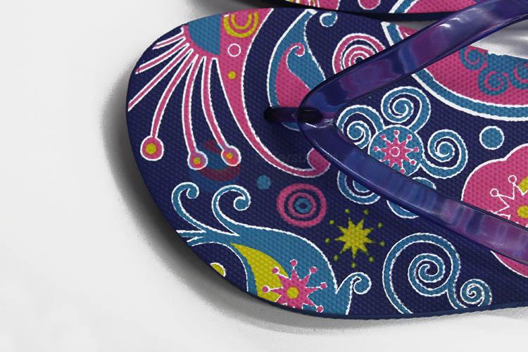 Wholesale promotional custom priting flip flops for women