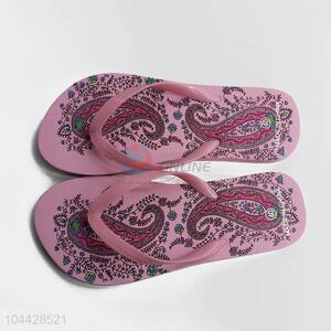 Low price new arrival priting flip flops for women