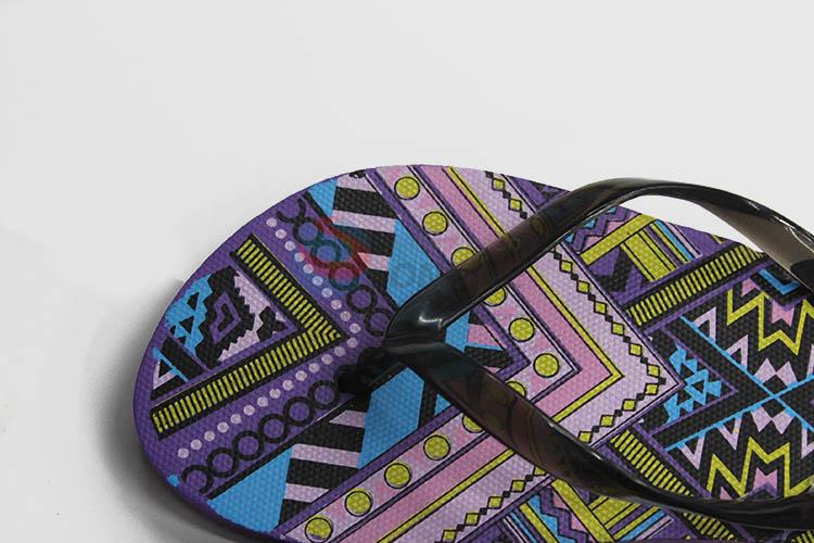 Best selling promotional priting flip flops for women