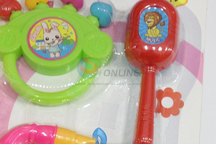 Colorful cute musical instrument simulation toy set