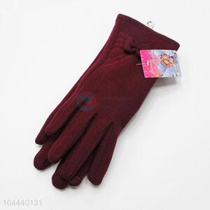 Factory Sale Fashion Winter Warm Soft Women Gloves