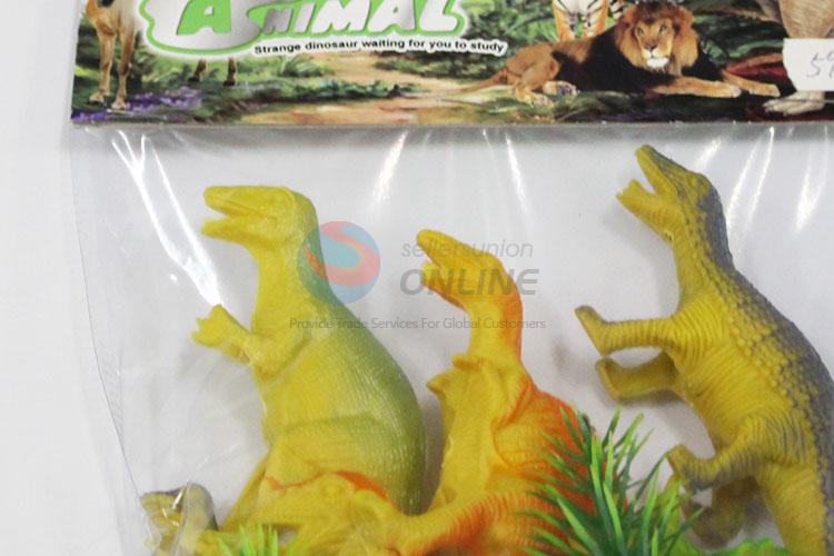 Promotional cheap dinosaur model toy set