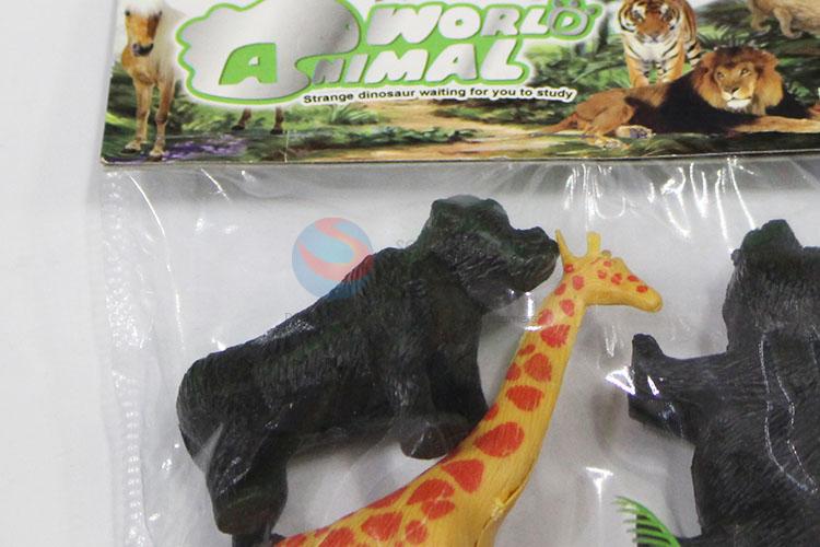 Cute cheap animal model toy set for sale