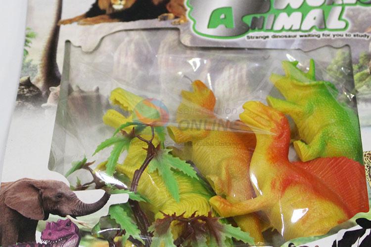 Promotional best fashionable dinosaur model toy set