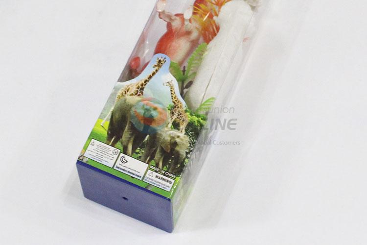 Cheap cute 4pcs farm animal model toy set