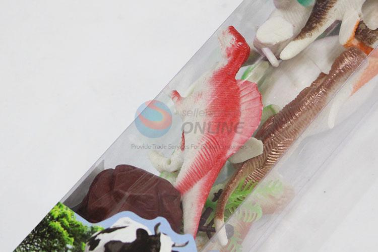 Popular style cheap dinosaur model toy set