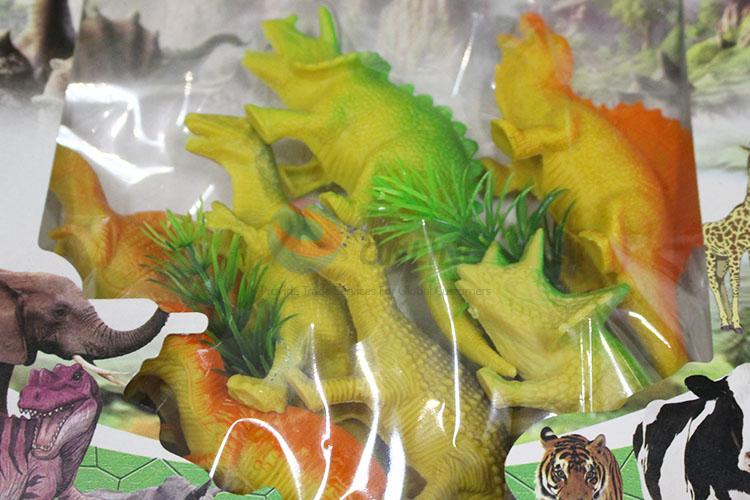 Cute best popular style dinosaur model toy set