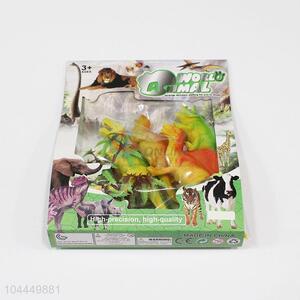 Promotional best fashionable dinosaur model toy set