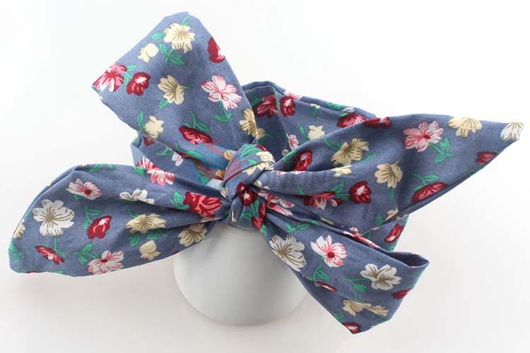 Wholesale Custom Cheap Bowknot Flower Hairband For Baby