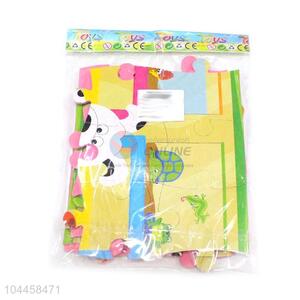 Cute Design Colorful Cartoon Animal Educational Puzzles