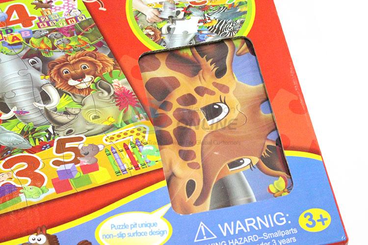 Custom Animal World Floor Puzzle Best Educational Toy