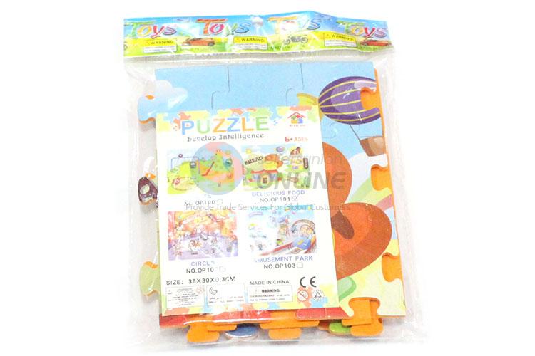 Wholesale Gourmet Shop Pattern Puzzle Educational Toy