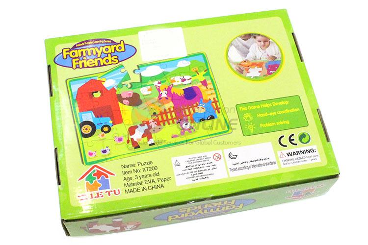 New Design Farmyard Friends Series Floor Puzzle For Children