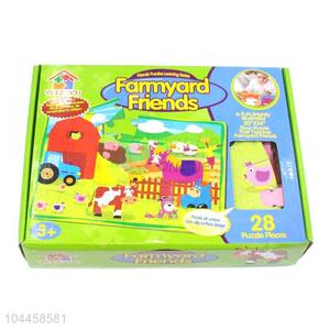 New Design Farmyard Friends Series Floor Puzzle For Children