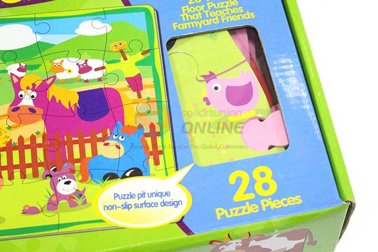 New Design Farmyard Friends Series Floor Puzzle For Children