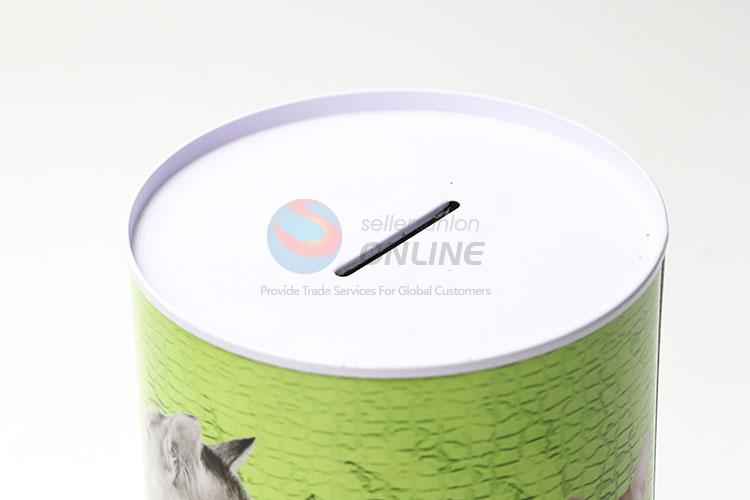 Round Can Money Bank Tin Box with Low Price