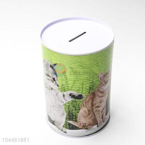 Round Can Money Bank Tin Box with Low Price