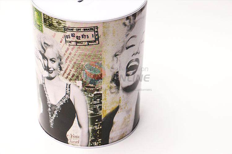 Wholesale Cheap Round Can Money Bank Tin Box
