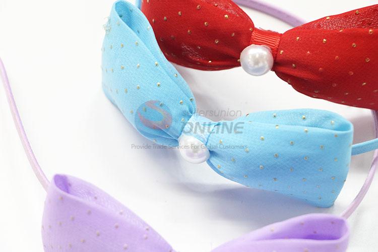 Wholesale Non-slip Hair Accessories with Bowknot Decoration