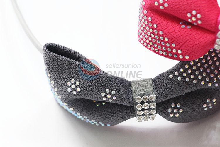 Three Colors Dotted Bowknot Girl Hair Accessories