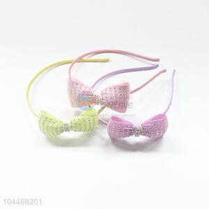 Best Sale Three Colors Bowknot Hair Clasp Headband