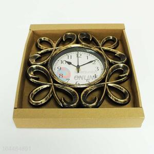 Antique Wall Clock Plastic Clock for Promotion