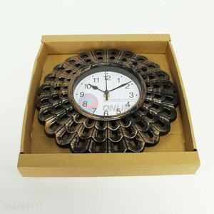 Vintage Style Plastic Wall Clock with Low Price