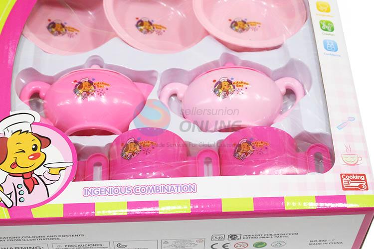 Newest Colorful Simulation Tea Set Fashion Kitchen Set Toy