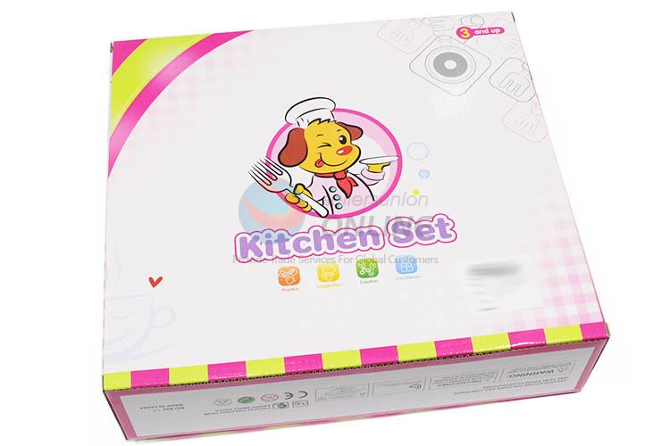 Newest Colorful Simulation Tea Set Fashion Kitchen Set Toy