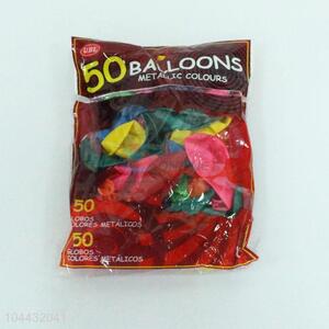 Best Selling Colorful Balloons 50 Pieces Decorative Balloons