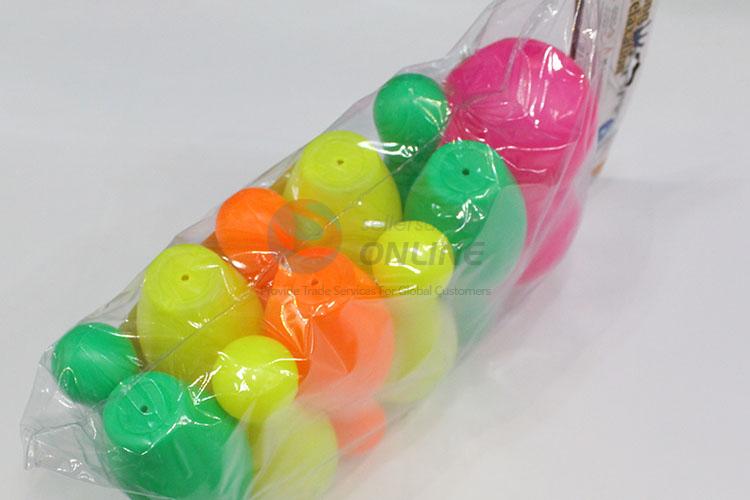 Unique design plastic toy bowling ball