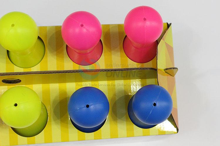 Wholesale custom cheap plastic toy bowling ball