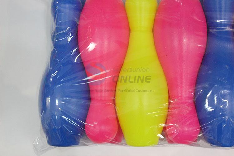 Popular promotional plastic toy bowling ball