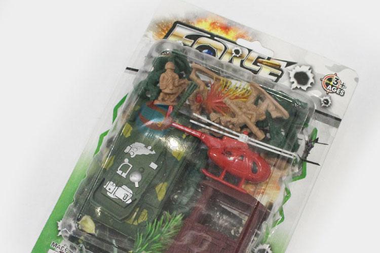 Popular Promotional Plastic Military Set/Army Combat Set Toy for Kids