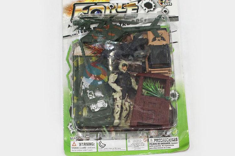 Promotional Gift Plastic Military Set/Army Combat Set Toy for Kids