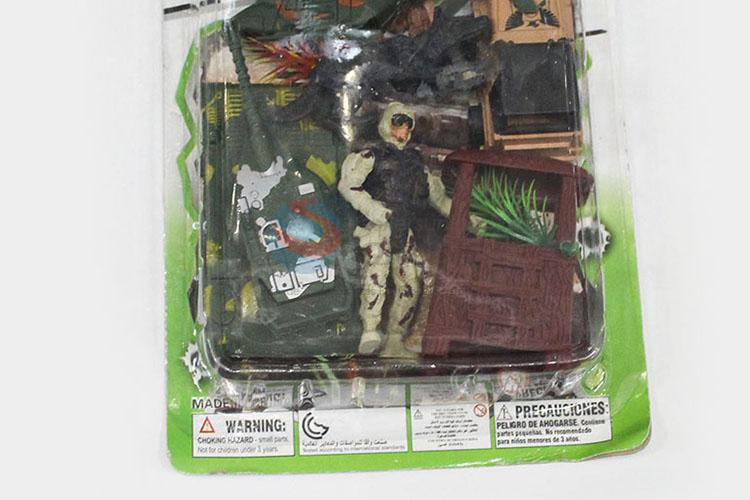 Promotional Gift Plastic Military Set/Army Combat Set Toy for Kids