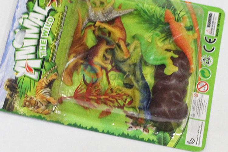 Direct Factory Plastic Dinosaur Set Toys Kids Educational Toy