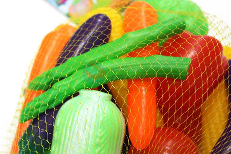 New Design Plastic 20 Pieces Simulation Vegetable Toy Set