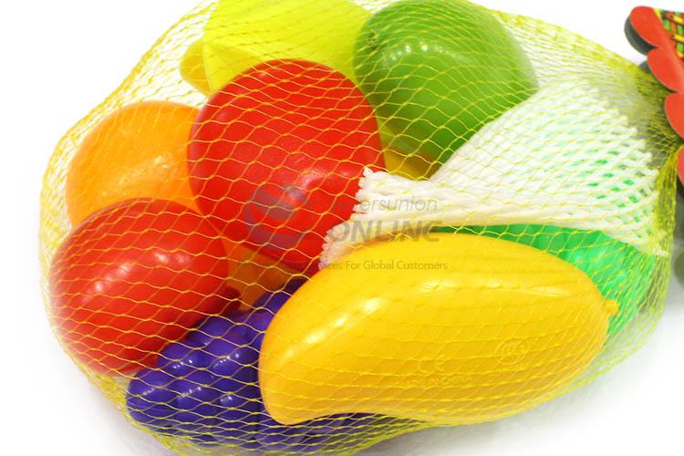 Newest Plastic Colorful Simulation Fruit Set