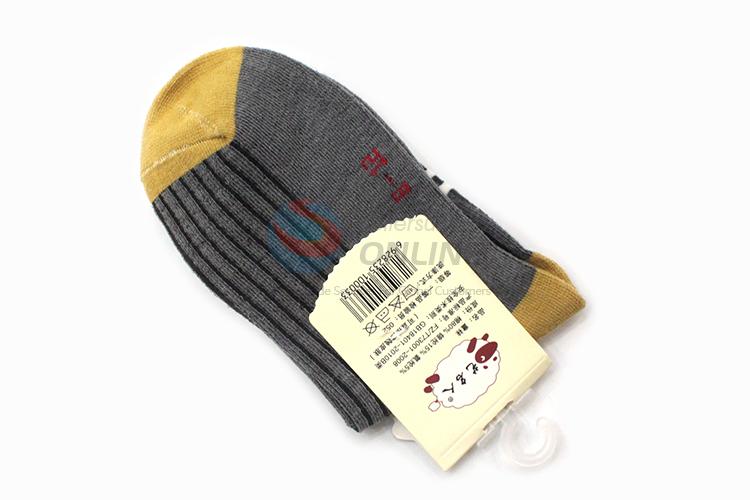 Customized cheap newest printed children cotton socks