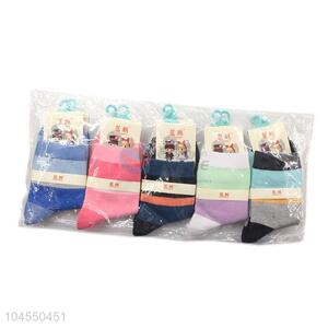 Made in China cheap printed children cotton socks
