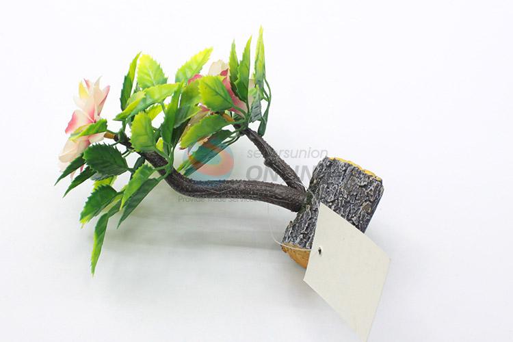 Promotional custom mini fake potted plant bonsai