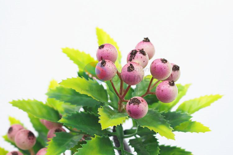 Fancy delicate mini fake potted plant bonsai