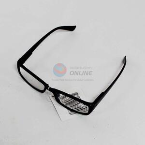 Hot sale black plastic reading glasses,14cm