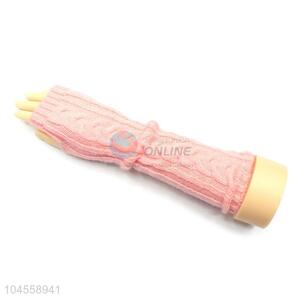 Made in China cheap long knitted gloves
