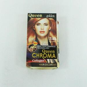 China OEM hair dye set-golden brown