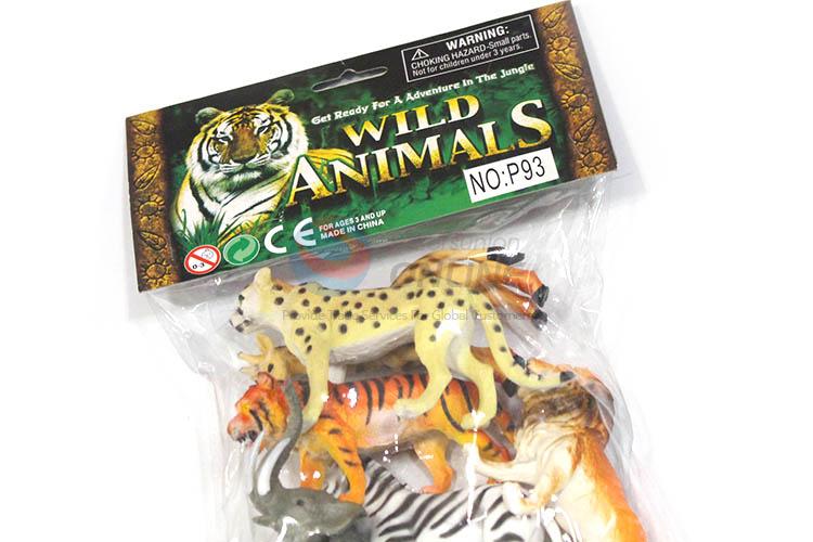 Good Quality Vinyl Wild Animal Model Toy Set